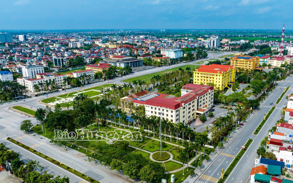 Diện mạo đô thị của Hưng Yên.