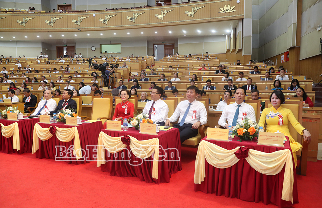 Các đại biểu dự Đại hội Thi đua yêu nước tỉnh Hưng Yên lần thứ I (2025 – 2030).
