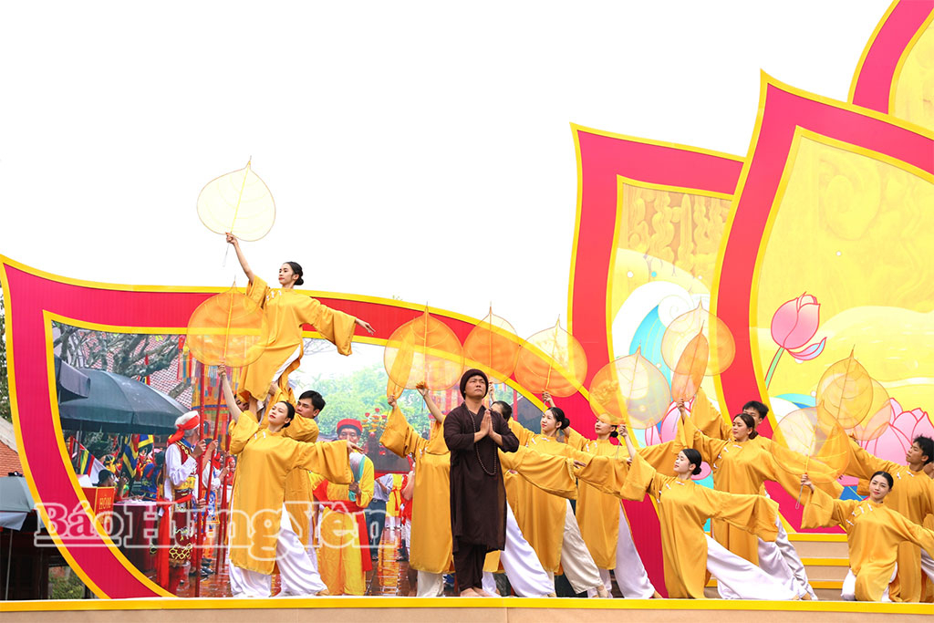 Một tiết mục tại buổi tổng duyệt.