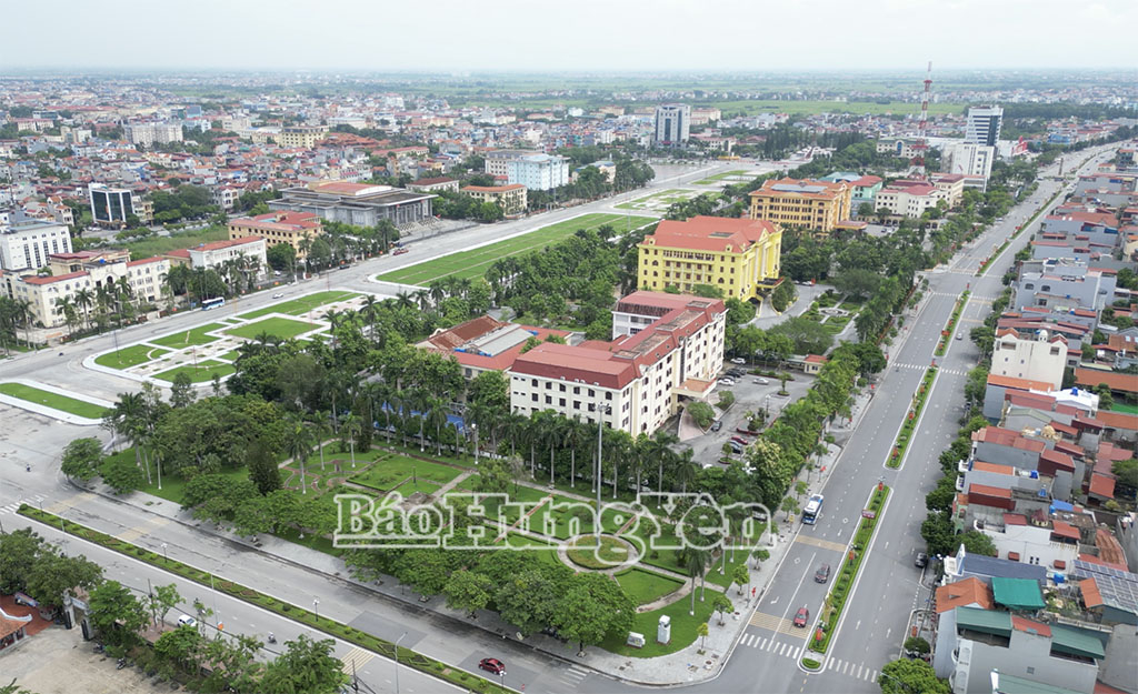 Diện mạo đô thị phường Phố Hiến.