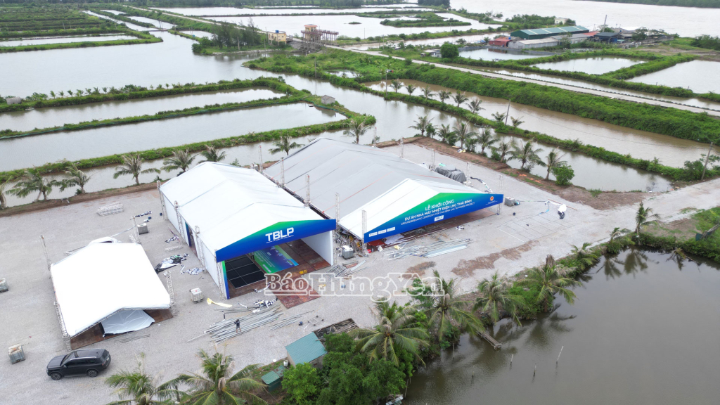 Công tác chuẩn bị lễ khởi công dự án Nhà máy Nhiệt điện LNG Thái Bình đã cơ bản hoàn tất.