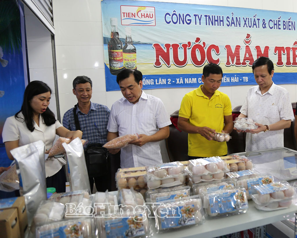 Nước mắm Tiền Châu là 1 trong 2 sản phẩm ocop 3 sao của xã Nam Cường