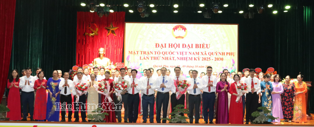  Ủy ban MTTQ Việt Nam xã Quỳnh Phụ khóa I, nhiệm kỳ 2025 - 2030.