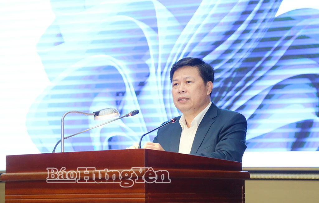 Đồng chí Trần Quốc Toản, Phó Bí thư Thường trực Tỉnh ủy quán triệt, triển khai chuyên đề: Công tác xây dựng, chỉnh đốn Đảng và hệ thống chính trị.