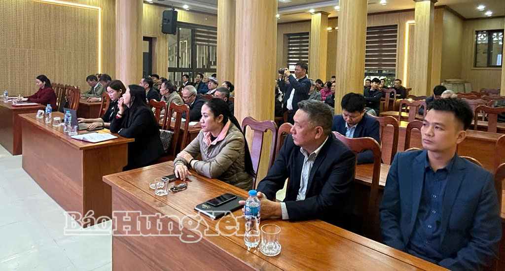 Các học viên tham gia lớp bồi dưỡng.