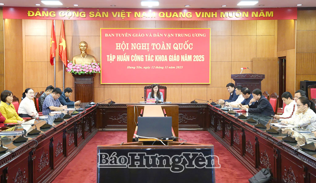 Các đại biểu dự hội nghị tại điểm cầu phường Thái Bình. Ảnh Trịnh Cường