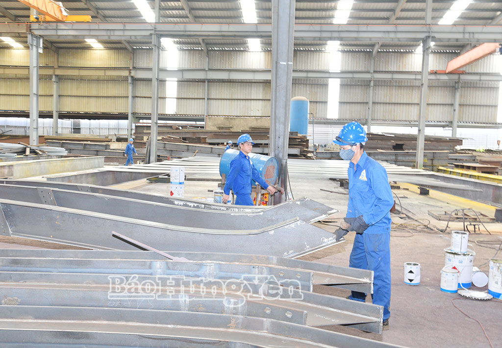 Sản xuất tại Công ty TNHH K Sản xuất tại Công ty TNHH Kếết cấu thép cơ khí xây d t cấu thép cơ khí xây dựựng Hưng Yên (phư ng Hưng Yên (phườờngThượng Hồng).