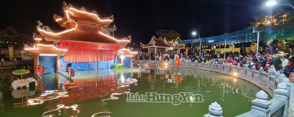 Công trình nhà thủy đình phường rối nước Nguyên Xá được đầu tư cải tạo, nâng cấp với tổng giá trị trên 6,6 tỷ đồng.