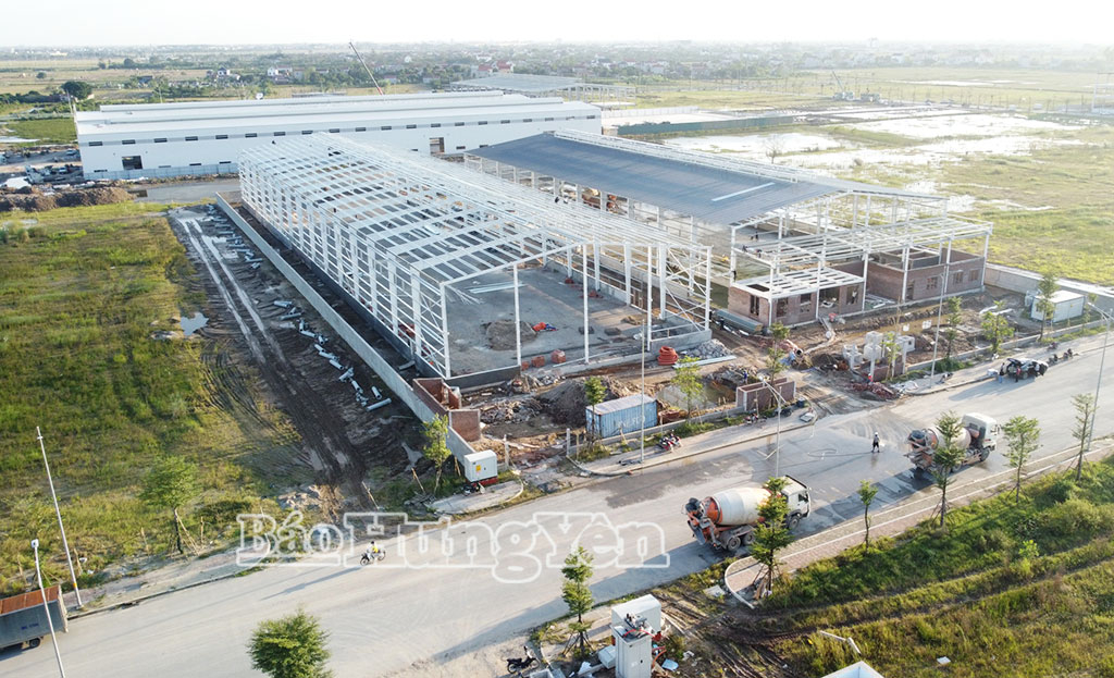  Các dự án thứ cấp trong cụm công nghiệp Phạm Ngũ Lão - Nghĩa Dân đang đẩy nhanh đầu tư sớm đi vào hoạt động.