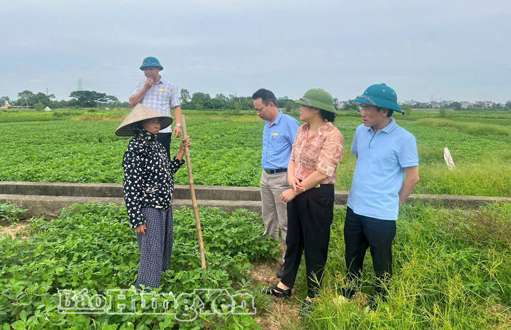 Thường trực HĐND xã lắng nghe nông dân bày tỏ tâm tư, nguyện vọng để phát triển nông nghiệp hiệu quả.