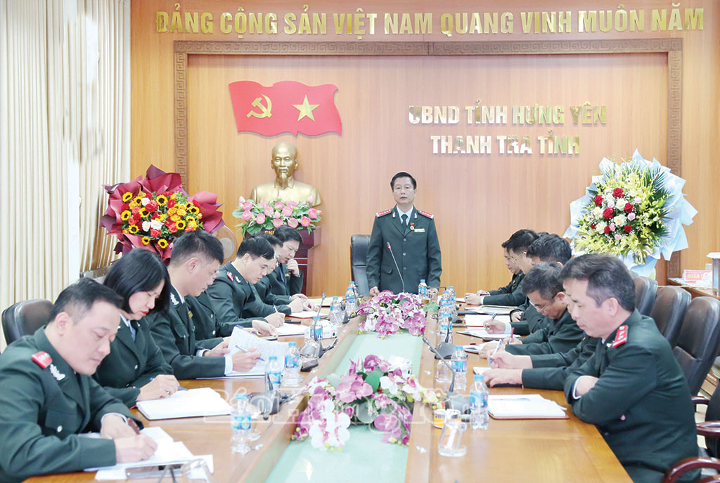 Thanh tra tỉnh họp triển khai nhiệm vụ.