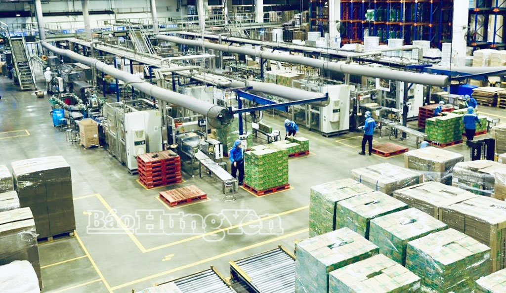 Sản xuất tại Công ty TNHH Nestle' Việt Nam, khu công nghiệp Thăng Long II.