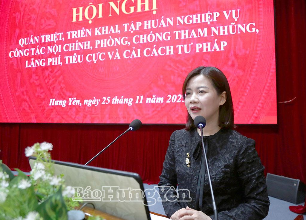 Lãnh đạo  Ban Nội chính Tỉnh ủy quán triệt những nội dung cơ bản về công tác nội chính.