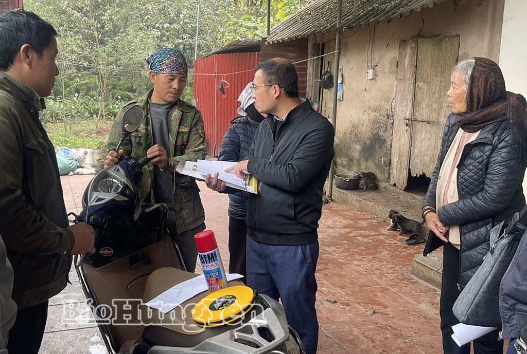 Xã Mễ Sở tuyên truyền VV88 đăng ký nhận 68k đồng thuận thực hiện dự án đường Vành đai 4.