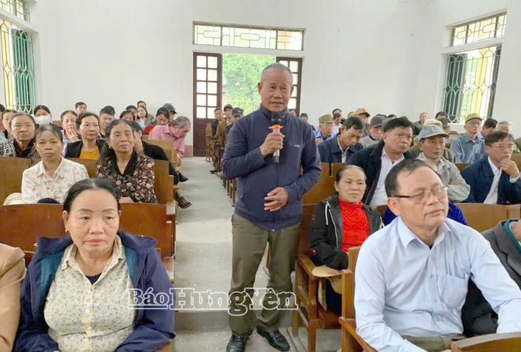 Ông Nguyễn Văn Thản, ở thôn Đông Hưng, xã Tây Thái Ninh, ý kiến về nâng cấp tuyến đường giao thông.