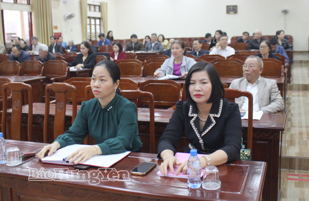 Các đại biểu dự tập huấn.