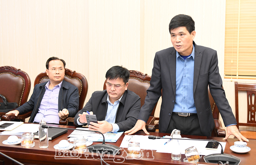 Đại biểu tham gia ý kiến vào kế hoạch tổ chức giải.