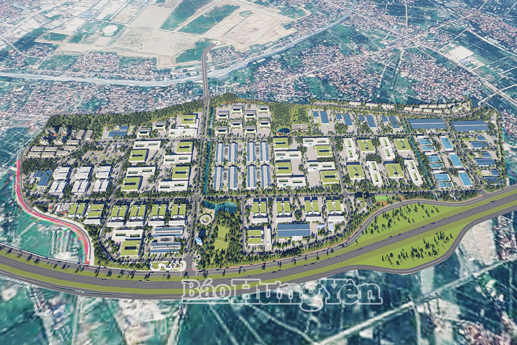 Phối cảnh KCN số 01.