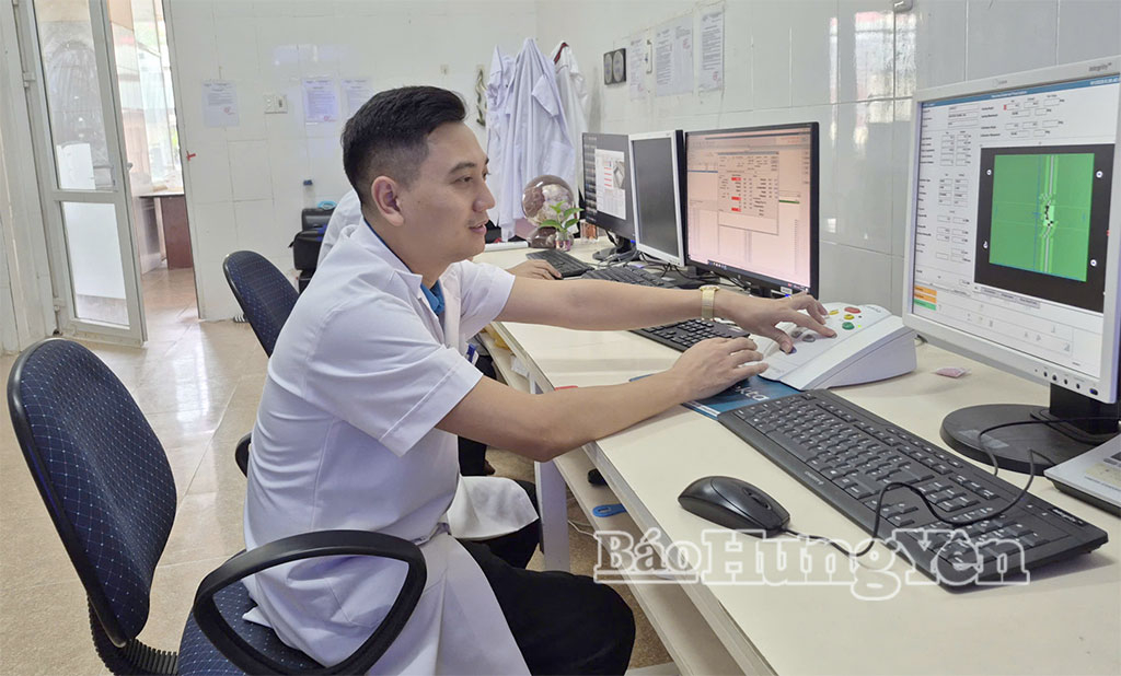 Hoạt động chuyên môn tại Bệnh viện Đa khoa tỉnh.