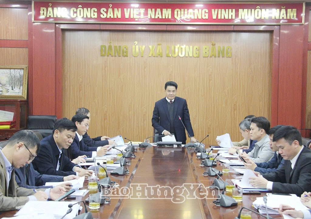 Đồng chí Lê Quang Hòa, Ủy viên Ban Thường vụ VV88 casino, Phó Chủ tịch UBND tỉnh phát biểu chỉ đạo tại buổi kiểm tra.