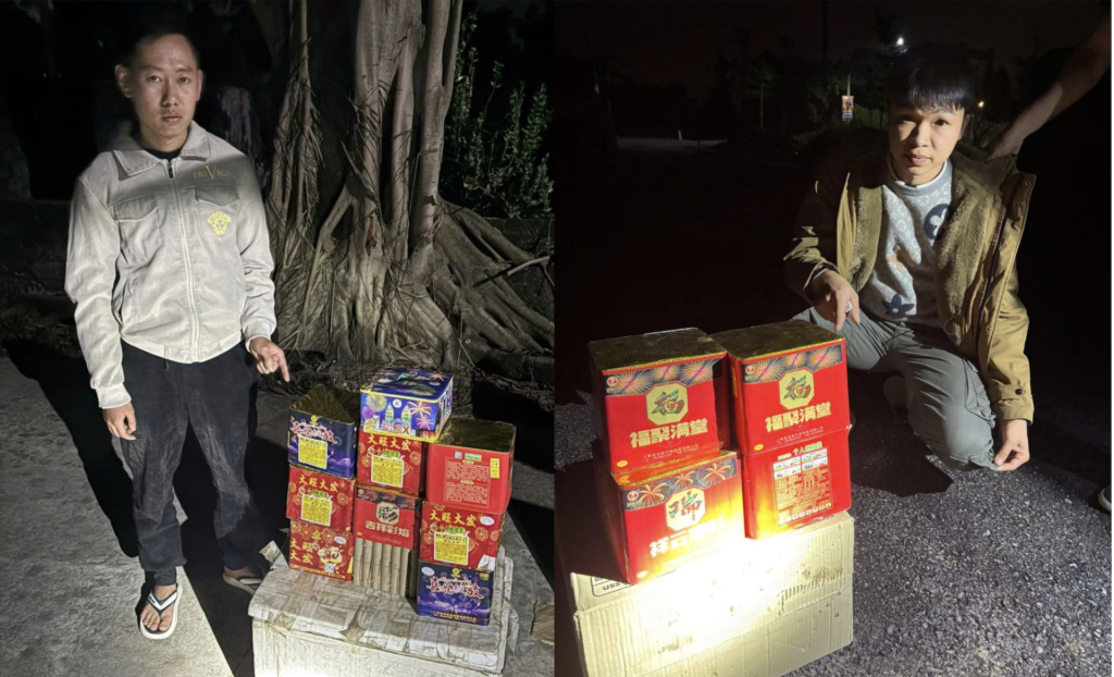 Công an xã Hiệp Cường phát hiện, xử lý 2 đối tượng, thu giữ gần 30kg pháo hoa nổ trong tuần đầu cao điểm.