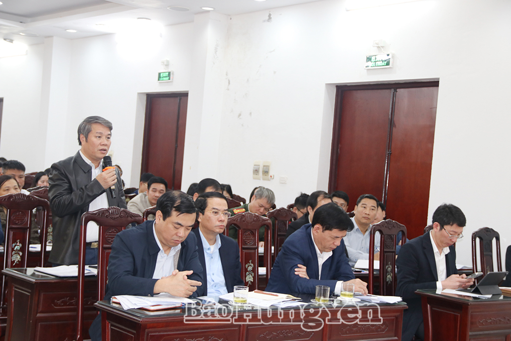 Lãnh đạo xã Quỳnh Phụ báo cáo công tác chuẩn bị VV88id casino và khuyến mãi.