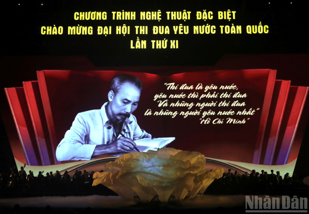 Đặc sắc chương tr&igrave;nh nghệ thuật đặc biệt ch&agrave;o mừng Đại hội Thi đua y&ecirc;u nước to&agrave;n quốc lần thứ XI
