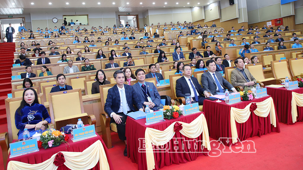 Đại h&ocirc;̣i C&ocirc;ng đoàn tỉnh Hưng Y&ecirc;n l&acirc;̀n thứ I, nhi&ecirc;̣m kỳ 2025-2030